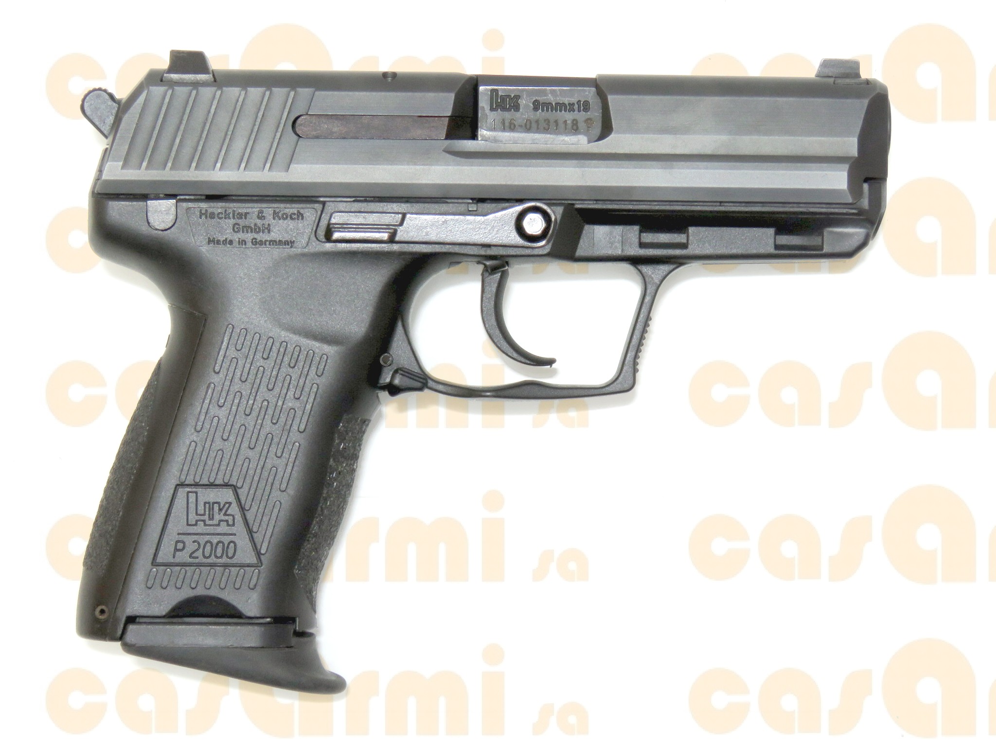 Heckler & Koch mod. P2000, con valigetta originale 9 Para